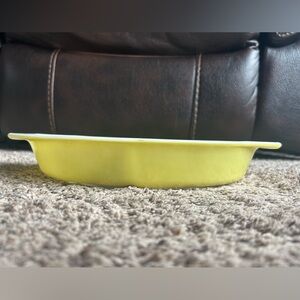 Pyrex Verde Divided Dish